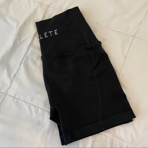 Alphabet shorts size small in black